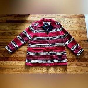 Women's Ralph Lauren Safari Striped Jacket - Vintage - Large (measured)